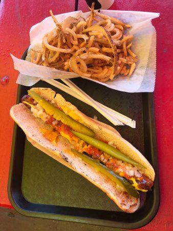 Louie's Foot Long Hot Dogs